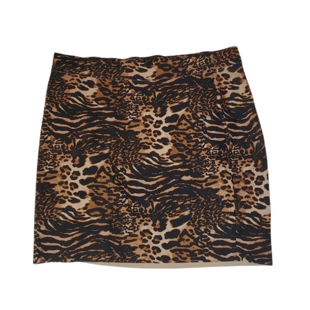 INC International Concepts animal print skirt